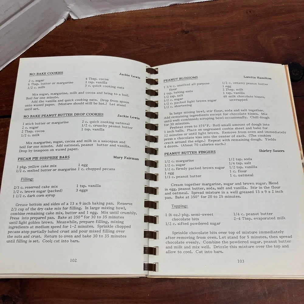 Our Cookbook Blytheville AFB OWC 1984 Edition Vintage Recipes Spiral Bound